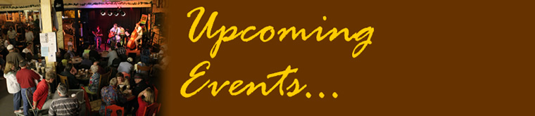 Upcoming Events...